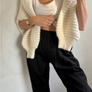 Na Nin Lena Silk Herringbone Pant